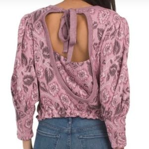 Free People - No Ordinary Top - Smoked Pink Combo S - (#0640)